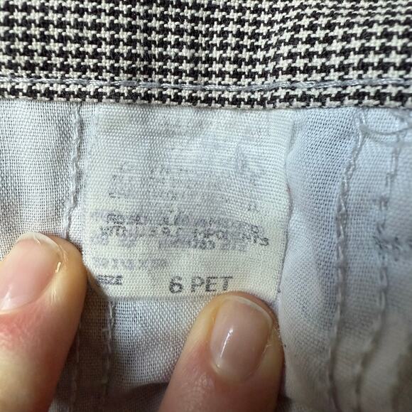 Lee Casuals Wrinkle Free Houndstooth Pants Women’s 6P Vintage 90s - Picture 12 of 12